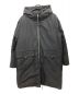 JOE CHIA（ジョーチア）の古着「Drawstring Down Jacket ドローストリングダウンコート」｜ブラック