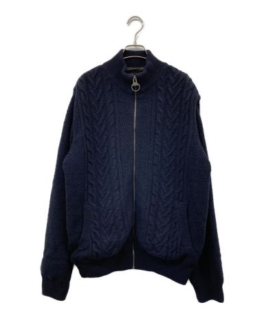 【中古・古着通販】Barbour (バブアー) ジップアップニット