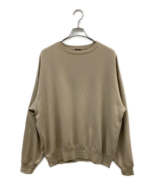 AURALEE（オーラリー）AURALEE (オーラリー) ELASTIC HIGH GAUGE SWEAT P/O ベージュ サイズ:4の古着・服飾アイテム