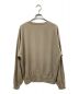 AURALEE (オーラリー) ELASTIC HIGH GAUGE SWEAT P/O ベージュ サイズ:4：11800円