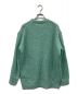 MADISON BLUE (マディソンブルー) 22AW LOOSE PO MOHAIR モヘア混ルーズシルエットニット グリーン サイズ:01：19800円