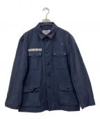 PEEL&LIFTピールアンドリフト）の古着「communist Jacket コミュニストジャケット」｜ネイビー