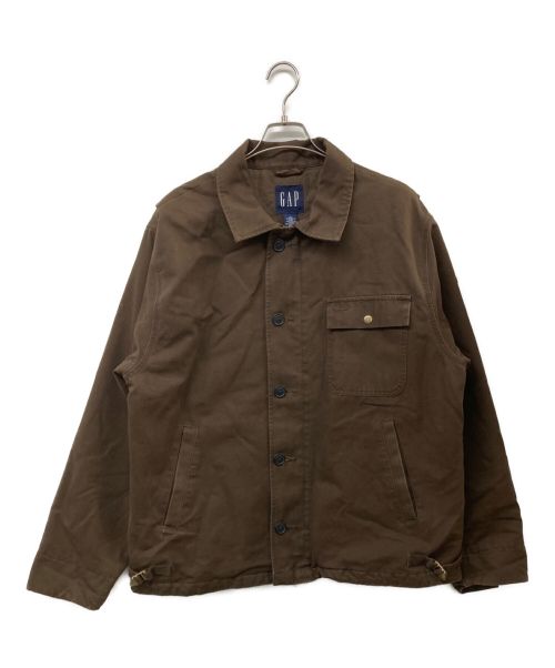 GAP（ギャップ）GAP (ギャップ)  OLD GAP オールドダックA2デッキジャケット ブラウン サイズ:Ｌの古着・服飾アイテム