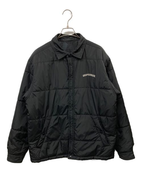 SUPREME（シュプリーム）SUPREME (シュプリーム)  19AW Reversible Puffy Work Jacket リバーシブルパフィーワークジャケット ブラック×グレー サイズ:Ｍの古着・服飾アイテム