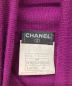 中古・古着 CHANEL (シャネル) カシミアシルクタートルネックニット パープル サイズ:42：30000円