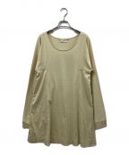 LEMAIREルメール）の古着「LONG SLEEVE T-SHIRT DRESS」｜ベージュ