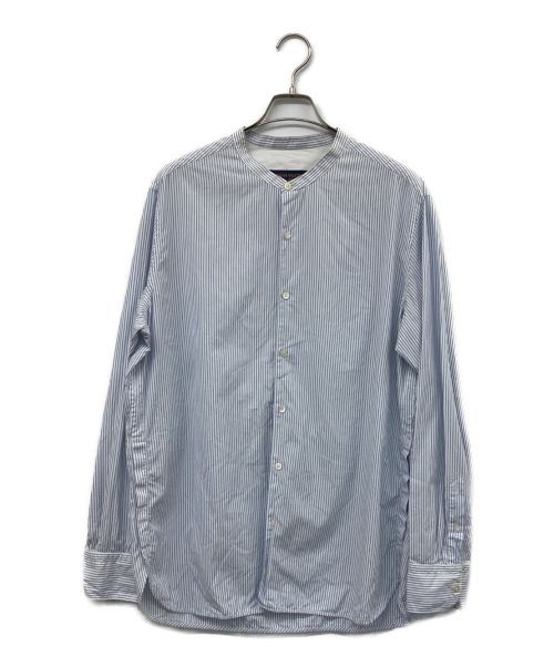 LOUIS VUITTON（ルイ ヴィトン）LOUIS VUITTON (ルイ ヴィトン) グランダットカラーストライプ シャツ ブルー×ホワイト サイズ:XLの古着・服飾アイテム
