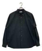 SOFTHYPHENソフトハイフン）の古着「SOHY SIGNATURE SHIRT」｜ブラック