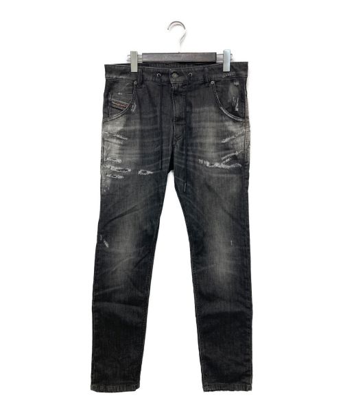 DIESEL（ディーゼル）DIESEL (ディーゼル) Tapered Krooley Joggjeans グレー サイズ:32の古着・服飾アイテム