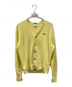 LACOSTE×BEAMSラコステ×ビームス）の古着「ラコステ ビームス 別注 Wool Cardigan」｜イエロー