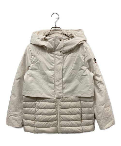 CAPE HORN（ケープホーン）CAPE HORN (ケープホーン) 22AW SCUBA KX2 ダウンコート アイボリー サイズ:42の古着・服飾アイテム