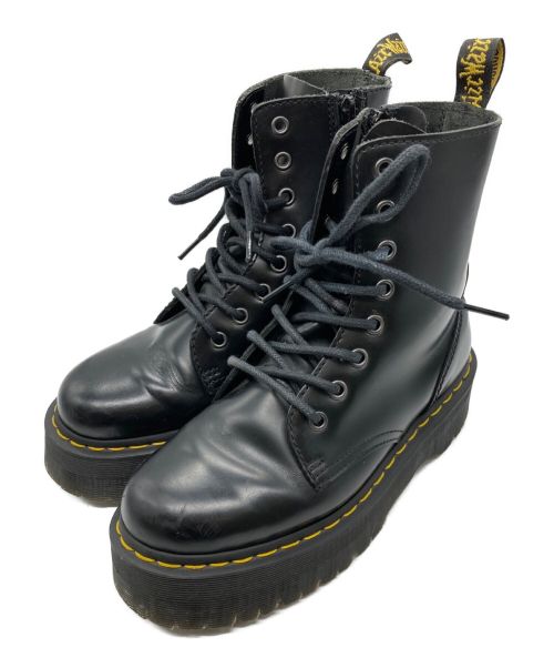 Dr.Martens（ドクターマーチン）Dr.Martens (ドクターマーチン) QUAD RETRO JADON 8EYE BOOT ブラック サイズ:UK4の古着・服飾アイテム