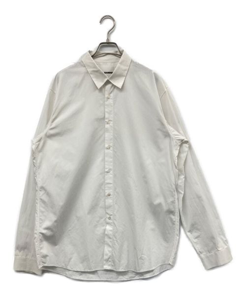 JIL SANDER（ジルサンダー）JIL SANDER (ジルサンダー) Classic Fit Shirt ホワイト サイズ:44の古着・服飾アイテム