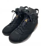 NIKEナイキ）の古着「AIR JORDAN 6 RETRO "DMP" BLACK/METALLIC GOLD 」｜ブラック