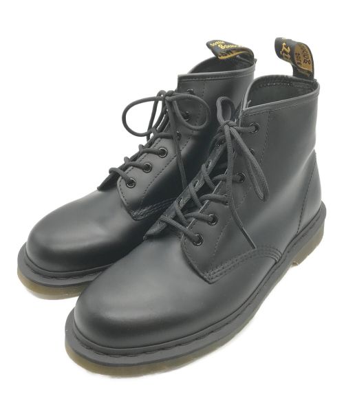 Dr.Martens（ドクターマーチン）Dr.Martens (ドクターマーチン) 6ホールブーツ ブラック サイズ:UK10の古着・服飾アイテム