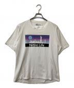 DAIRIKUダイリク）の古着「Night Life Dolman-Sleeve T-shirt」｜ホワイト