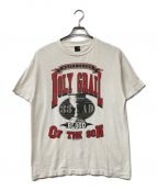 SAINT MICHAEL×Denim Tearsセントマイケル×デニムティアーズ）の古着「SAINT MXXXXXX ヴィンテージ加工プリントTシャツ」｜ホワイト