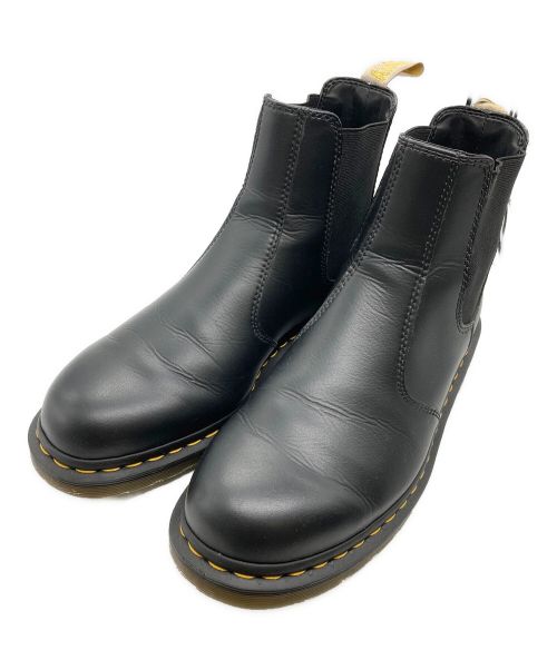 Dr.Martens（ドクターマーチン）Dr.Martens (ドクターマーチン) QUAD MONO チェルシー ブーツ ブラック サイズ:US 10の古着・服飾アイテム