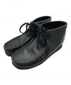 CLARKS ORIGINALSクラークス オリジナルズ）の古着「Wallabee BLACK LEATHER」｜ブラック