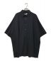 Graphpaper（グラフペーパー）の古着「22SS Viscose Ponte S/S Yoke Sleeve Shirt」｜ネイビー