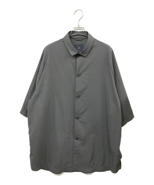 teatora（テアトラ）teatora (テアトラ) CARTRIDGE SHIRT S/S グレー サイズ:4の古着・服飾アイテム