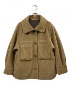 Loroローロ）の古着「DOUBLE FACE WOOL BOA COAT」｜ベージュ