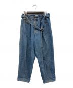 SEEALLシーオール）の古着「RECONSTRUCTED BUGGY DENIM」｜インディゴ