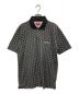 Supreme（シュプリーム）の古着「Rope Print Polo」｜ブラック