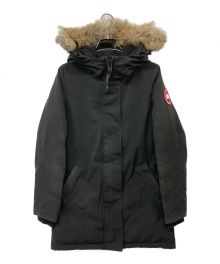 CANADA GOOSE（カナダグース）の古着「Victoria Parka Fusion Fit ダウンジャケット」｜ブラック