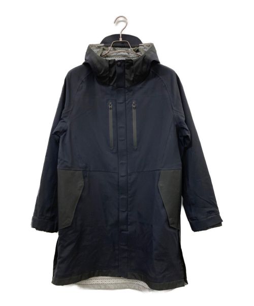 WHITE MOUNTAINEERING（ホワイトマウンテ二アニング）WHITE MOUNTAINEERING (ホワイトマウンテ二アニング) NYLON TWILL RAGLAN COAT ブラック サイズ:2の古着・服飾アイテム