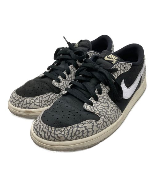 NIKE（ナイキ）NIKE (ナイキ) Air Jordan 1 Retro Low Black Cement ホワイト サイズ:28cmの古着・服飾アイテム