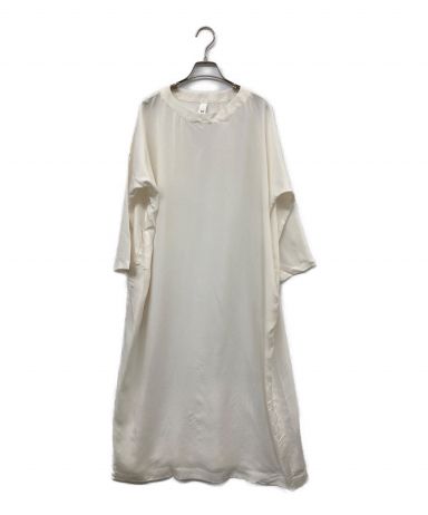 中古・古着通販】yoli (ヨリ) Silk long onepiece ホワイト サイズ ...