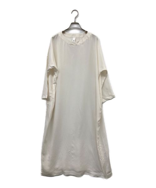 yoli（ヨリ）yoli (ヨリ) Silk long onepiece ホワイト サイズ:表記無しの古着・服飾アイテム