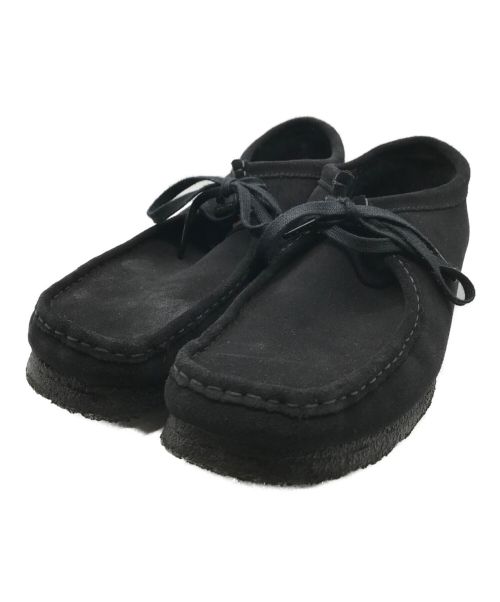 CLARKS（クラークス）CLARKS (クラークス) Wallabee Black Suede ワラビー シューズ ブラック サイズ:28.5の古着・服飾アイテム