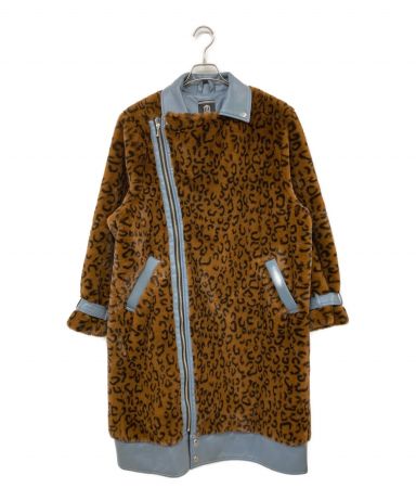 [中古]PAMEO POSE(パメオポーズ)のレディース コート Olga Coat 異素材切替コート