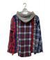 Rebuild by Needles (リビルドバイニードルス) cut flannel shirt with food マルチカラー サイズ:Ｍ：12800円