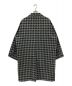 CALEE (キャリー)  HOUND TOOTH PATTERN CHESTER COAT ハウンドトゥースパターンチェスターコート グレー サイズ:L 未使用品：12800円