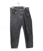 Name.ネーム）の古着「23SS VINTAGE WASH HOOK BAGGY DENIM」｜ブラック