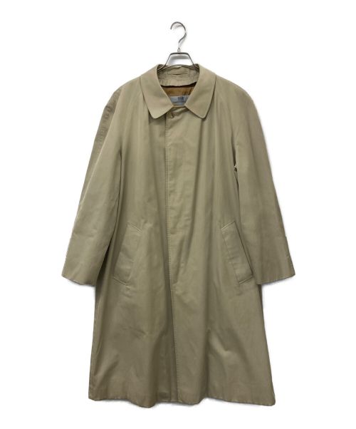 Aquascutum（アクアスキュータム）Aquascutum (アクアスキュータム) イングランド製オールドステンカラーコート ベージュ サイズ:不明の古着・服飾アイテム