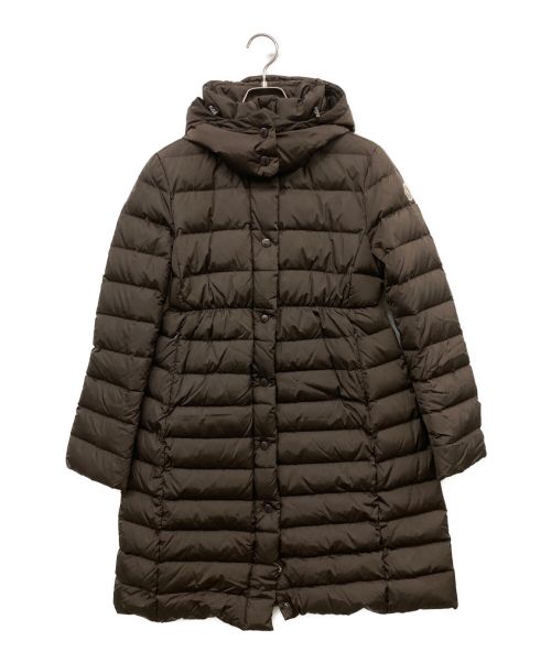 MONCLER（モンクレール）MONCLER (モンクレール)  ADOXA GIUBBOTTO ダウンコート ブラウン サイズ:1の古着・服飾アイテム