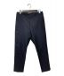 OAMC（オーエーエムシー）の古着「Cropped Zip Trousers」｜ネイビー