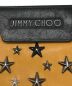 中古・古着 JIMMY CHOO (ジミーチュウ) スタースタッズクラッチバッグ イエロー：11800円