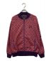 Needles（ニードルス）の古着「19ss RIB COLLAR TRACK JACKET 総柄リブカラートラックジャケット」｜レッド