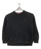 SUPREMEシュプリーム）の古着「Textured small box Sweater」｜ブラック