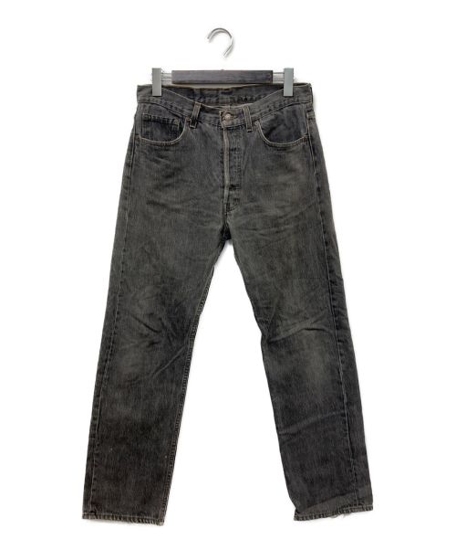 LEVI'S（リーバイス）LEVI'S (リーバイス) 先染め501ブラックデニムパンツ グレー サイズ:Ｗ32Ｌ30の古着・服飾アイテム