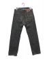 LEVI'S (リーバイス) 先染め501ブラックデニムパンツ グレー サイズ:Ｗ32Ｌ30：12800円