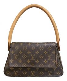 LOUIS VUITTON（ルイ ヴィトン）の古着「ミニルーピング/ハンドバッグ/トートバッグ/ワンショルダーバッグ」｜ブラウン