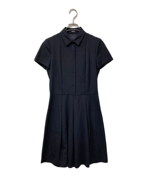 JIL SANDER NAVY（ジルサンダー ネイビー）JIL SANDER NAVY (ジルサンダー ネイビー) POシャツワンピース ネイビー サイズ:34の古着・服飾アイテム