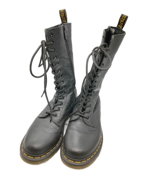 Dr.Martens（ドクターマーチン）Dr.Martens (ドクターマーチン) 14ホールブーツ ブラック サイズ:27cmの古着・服飾アイテム