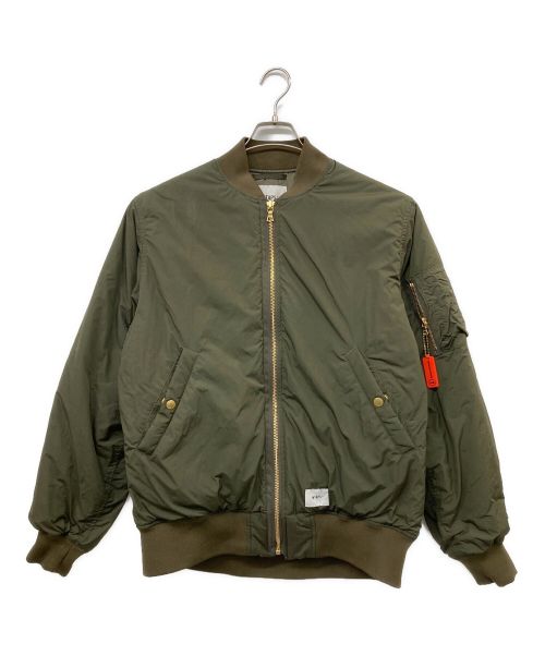 WTAPS（ダブルタップス）WTAPS (ダブルタップス) JACKET NYLON TAFFETA カーキ サイズ:02の古着・服飾アイテム